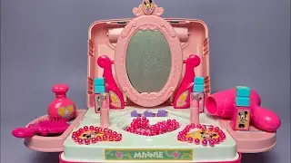 Disney Minnie Mouse Budding Beauty Set Satisfying with Unboxing Compilation Toys ASMR