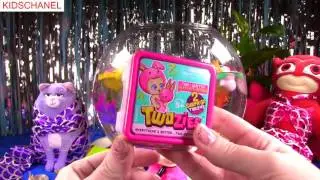 KID TOYS REVIEW - Mermaid Chloe & PJ Masks Owlette Play with Minnie Mouse Bath Squirters and Open