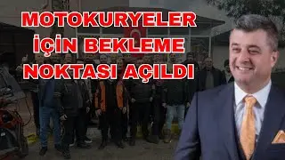 Antalya&rsquo;da motokuryeler i&ccedil;in ilk bekleme noktası durağı a&ccedil;ıldı