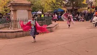 Girls Fancy Shawl  -  Indigenous Peoples Day -  POW WOW Santa Fe   2025