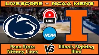 🔴 Penn State Nittany Lions vs Illinois Fighting Illini | NCAA Men&rsquo;s Basketball | Live Score Jan 3