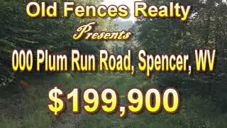 Big Price Improvement: 000 Plum Run Road, Spencer, WV 25276 (169 +/- Acres) $199,900.00