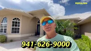 Punta Gorda Isles Waterfront Pool Home for Sale