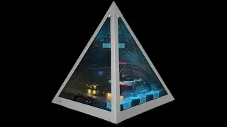 AZZA выпускает оптимизированную для воздушного потока сетку PYRAMID 804M