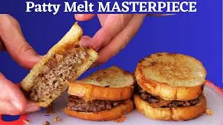 Leftover Burgers_ Turn Them Into a Patty Melt MASTERPIECE on the Blackstone Griddle!