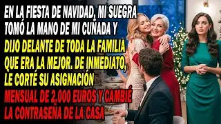 En Navidad🎄 Mi Suegra Elogió A Mi Cuñada Y Me Criticó😡😏 Le Cancelé Su Paga De 2.000 Euros 💶 Y...🤫