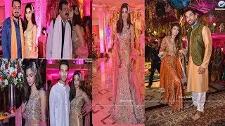 Celebrities at the Grand Mehndi Event of Sonya Hussain&rsquo;s Sister