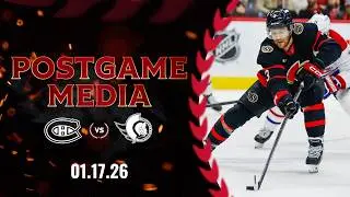 LIVE: Postgame Media MTL 6 OTT 5