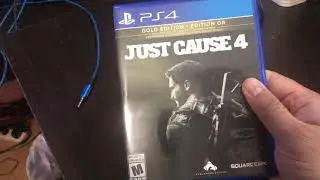 Unboxing Just Cause 4 Gold Edition Before Release PS4
