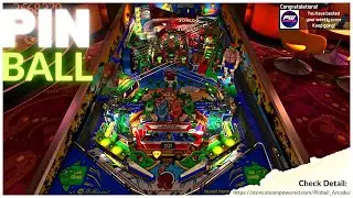 PINBALL ARCADE GAMEPLAY ON STEAM FREE GAME 4K