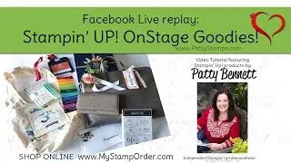 Sneak Peek Occasions catalog & Stampin' Up! OnStage goodies