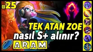 ARAM ZOE 🌠 İNAN BANA , GER&Ccedil;EKLİK BİRAZ SIKICI ! 🌠 SİBER POP ZOE 🌠  #aram #lol #zoe #leagueoflegends