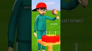 Scary Teacher 3D vs Squid Game Wooden Hammer Challenge Granny vs Neighbor  Who's Loser.