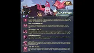 Afk Arena || Tướng mới Morrow hệ &aacute;nh s&aacute;ng m&agrave; ngỡ như hệ địa ngục - Skin Arthur cực ngầu