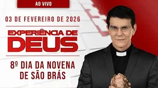 EXPERIÊNCIA DE DEUS | 03/02/26 | 8º DIA DA NOVENA DE SÃO BRÁS | @PadreManzottiOficial​