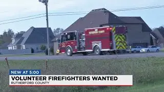 Rutherford County needs to hire firefighters