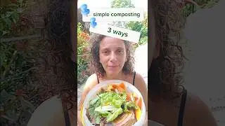 Simple Easy Compost Basics #gardening #foodforestcostarica #charcoal #composttea