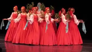 Russia: Amazing Floating Folk Dance Beryozka. Pусский танец