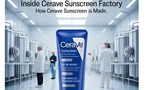 How its made CeraVe Sunscreen  | Inside a Luxury Skincare Factory