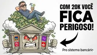 Por que Bancos TÊM MEDO de quem junta R$ 20 mil reais?