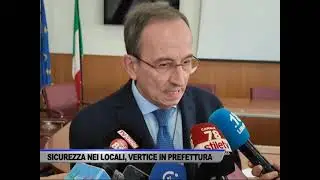 SICUREZZA NEI LOCALI E PUBBLICI ESERCIZI , VERTICE IN PREFETTURA A... - SERVIZIO TG DEL 02/02/2026
