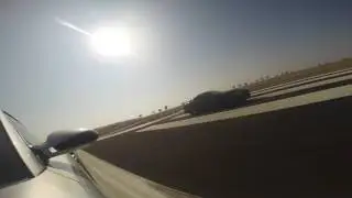 Q8yrun Porsche 911 Turbo vs Mustang 5.0 at NoFlyZone California