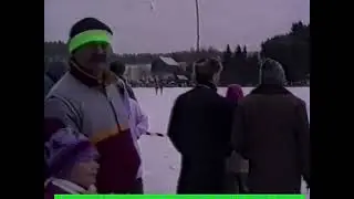 Eisspeedway Rennen Allentsteig mit Stani und Ossi