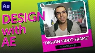 Design in After Effects - Create a Social Media Video Frame