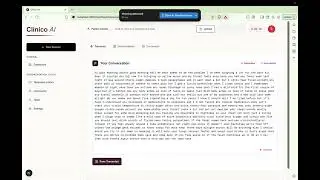 Clinico AI &mdash; AI Medical Scribe Inspired by Heidi Health
