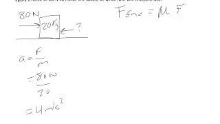 Calculating Friction #1