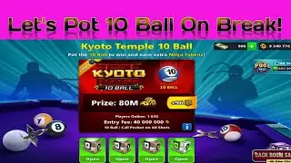 8 ball pool Live Ep 107 | New 10 ball Event 80M Table I Playing with subscribers  @XJgaming8bp