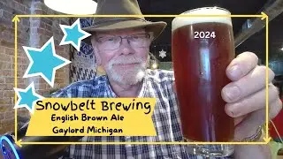 Snowbelt Brewing English Brown 2024 #snowbeltbrewing #gaylordmi #brownale