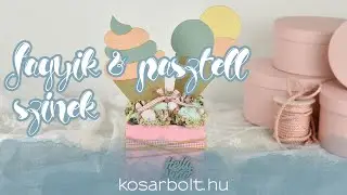 kosarbolt.hu - Asztald&iacute;sz, fagyik &eacute;s pasztell sz&iacute;nek