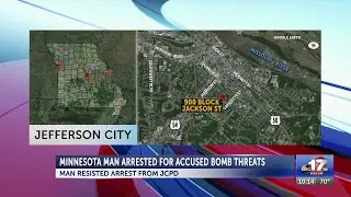 Man arrested after threatening to detonate a homemade explosive