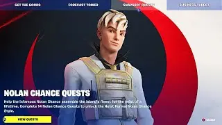 Fortnite Nolan Chance Snapshot Quests - Chapter 4 Season 4