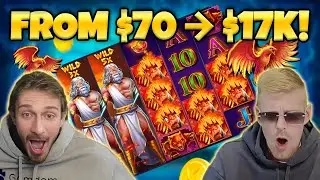 We Were Down to $70 Twice&hellip; Then ONE Zeus vs Hades Spin Paid $17K &mdash; INSANE WIN!