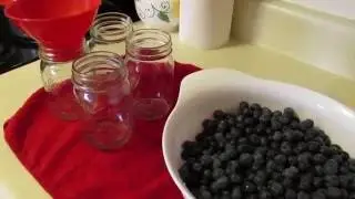 How To Can Whole Blueberries