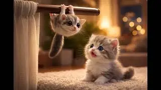 Sugar glider and a kitten 😍