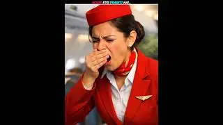 Why do air hostesses wear scarf 🧣? #shorts