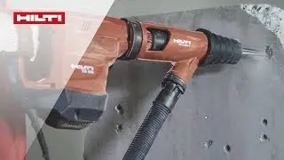 PR&Eacute;SENTATION du Hilti TE60 perforateur-burineur - travailler avec l'&eacute;lectronique