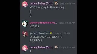 Discord sings total drama island Intro!