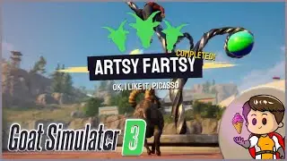 Goat Simulator 3 : Arsty Farsty (Contribute to the sculpture)