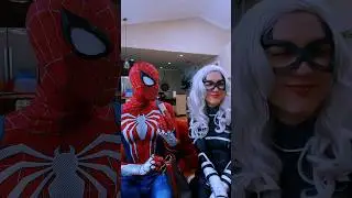 Inspired by The Nanny #spiderman #marvel #blackcat #cosplay #spidermancosplay #cosplayers