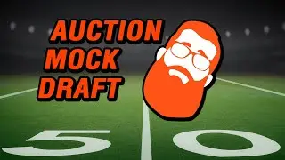 Fantasy Football Auction Mock Draft 2021
