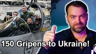 Update from Ukraine | Breaking! Ukraine gets 150 Gripen Fighter Jets from Sweden || Denys davydov