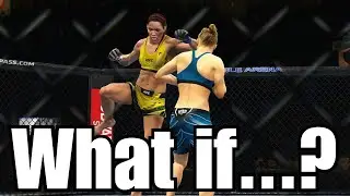 What if...? Ronda Rousey vs. Cris Cyborg | UFC 4 Simulation