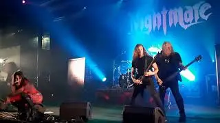 NIGHTMARE singer Barbara live into the pit @FiremasterConvention in Issoudun (FR) 26/10/2024