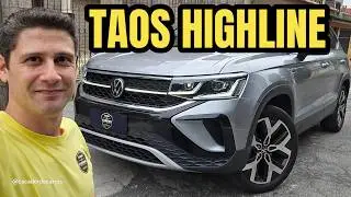 Volkswagen TAOS HIGHLINE 2024, avalição e test drive // Caçador de Carros