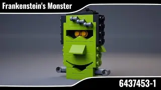How to Build LEGO Frankenstein's Monster 6437453-1 - Anim Tutorial