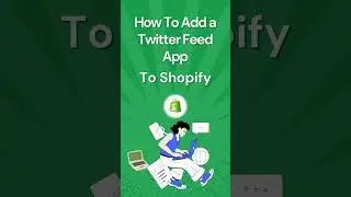 How To Add a Twitter Feed App To Shopify #shopify #dropshipping #shorts